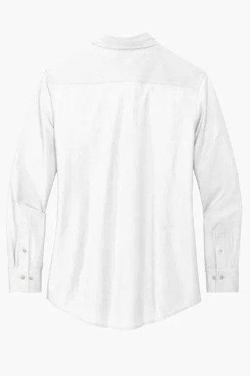 Mercer+Mettle Women's Long Sleeve Stretch Woven Shirt — view 9
