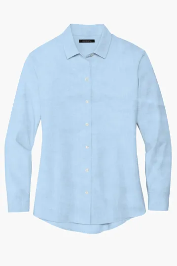 Mercer+Mettle Women's Long Sleeve Stretch Woven Shirt — view 2