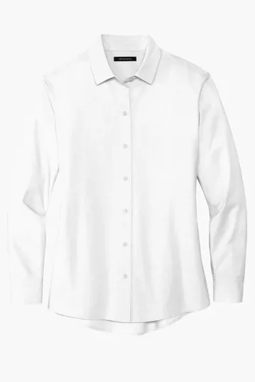 Mercer+Mettle Women's Long Sleeve Stretch Woven Shirt — view 5