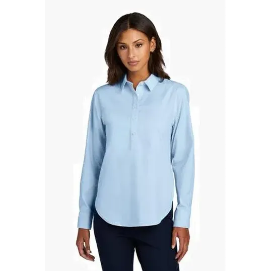 Mercer+Mettle Women's Long Sleeve Modern Oxford Shirt