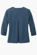 Mercer+Mettle Women's Stretch Crepe 3/4-Sleeve Blouse — view 11