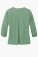 Mercer+Mettle Women's Stretch Crepe 3/4-Sleeve Blouse — view 14