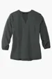 Mercer+Mettle Women's Stretch Crepe 3/4-Sleeve Blouse — view 2