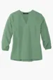 Mercer+Mettle Women's Stretch Crepe 3/4-Sleeve Blouse — view 7