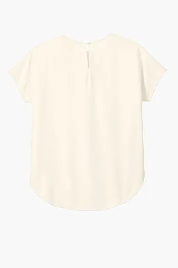 Mercer+Mettle Women's Stretch Crepe Crew — view 8