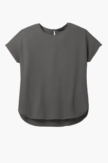 Mercer+Mettle Women's Stretch Crepe Crew — view 2