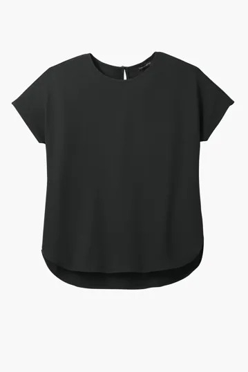 Mercer+Mettle Women's Stretch Crepe Crew — view 3