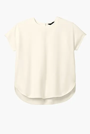 Mercer+Mettle Women's Stretch Crepe Crew — view 4