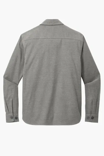 Mercer+Mettle Long Sleeve Twill Overshirt — view 4