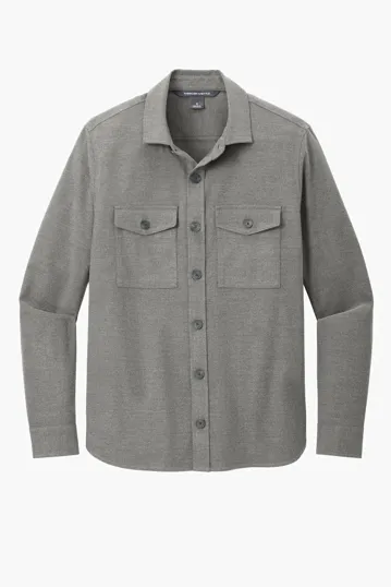 Mercer+Mettle Long Sleeve Twill Overshirt — view 3
