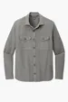 Mercer+Mettle Long Sleeve Twill Overshirt — view 3