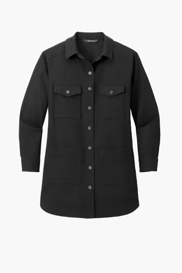 Mercer+Mettle Women's Long Sleeve Twill Overshirt — view 2