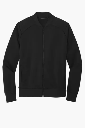 Mercer+Mettle Double-Knit Bomber Jacket — view 3