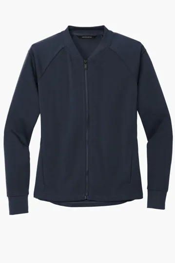 Mercer+Mettle Women's Double-Knit Bomber Jacket — view 4