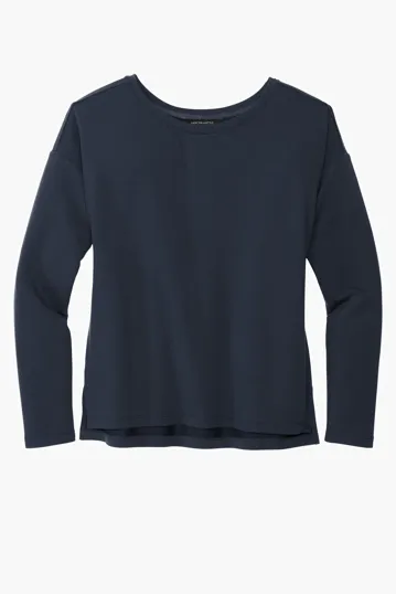 Mercer+Mettle Women's Stretch Drop Shoulder Pullover — view 4