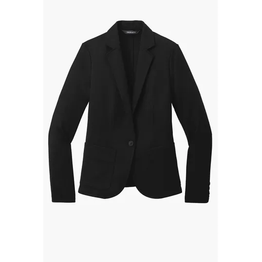 Mercer+Mettle Women's Relaxed Knit Blazer — view 2