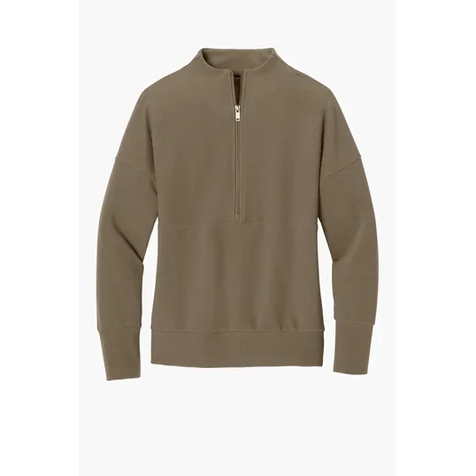 Mercer+Mettle Women's Linear Texture 1/4-Zip — view 5