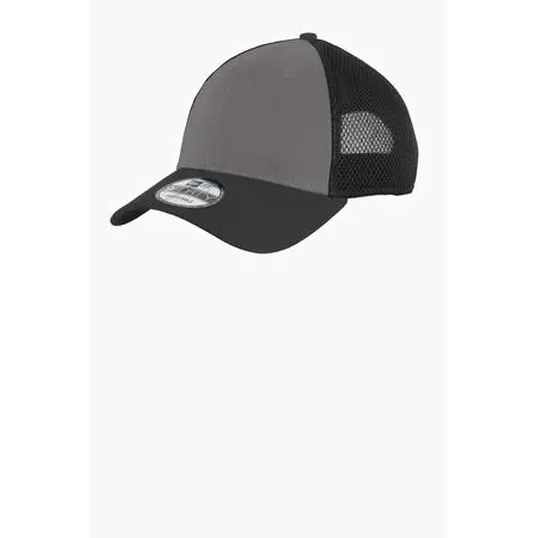 New Era Snapback Contrast Front Mesh Cap