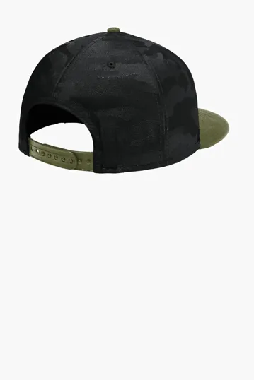 New Era Camo Flat Bill Snapback Cap — view 2