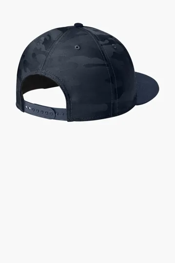 New Era Camo Flat Bill Snapback Cap — view 10