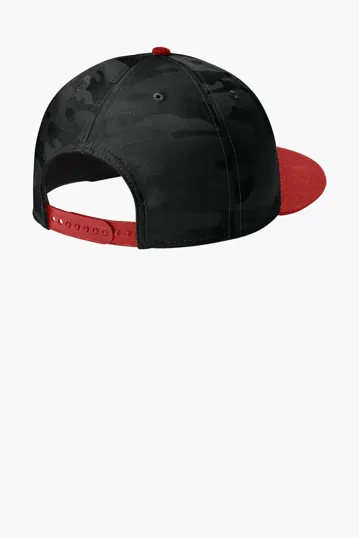 New Era Camo Flat Bill Snapback Cap — view 13