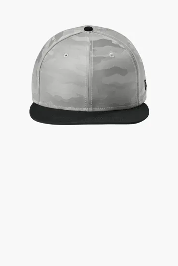 New Era Camo Flat Bill Snapback Cap — view 4