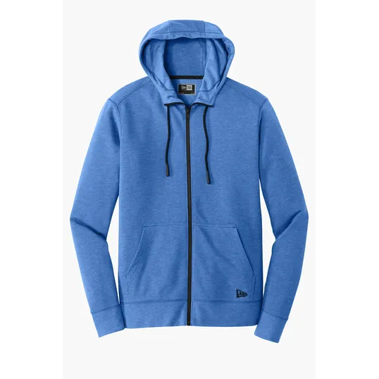 New Era Tri-Blend Fleece Full-Zip Hoodie — view 3