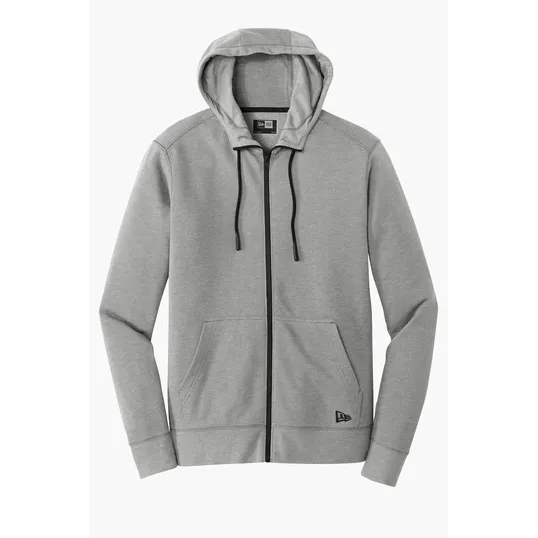 New Era Tri-Blend Fleece Full-Zip Hoodie — view 4