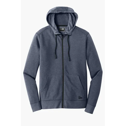 New Era Tri-Blend Fleece Full-Zip Hoodie — view 5