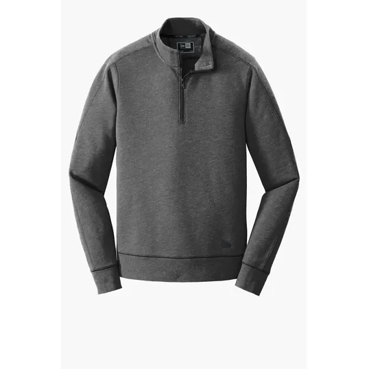 New Era Tri-Blend Fleece 1/4-Zip Pullover — view 2