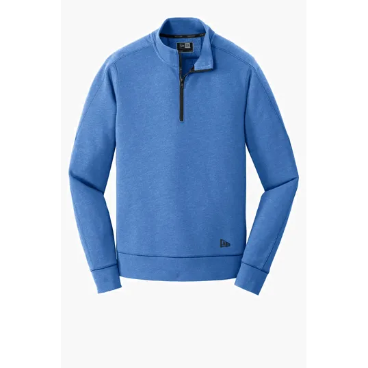 New Era Tri-Blend Fleece 1/4-Zip Pullover — view 3