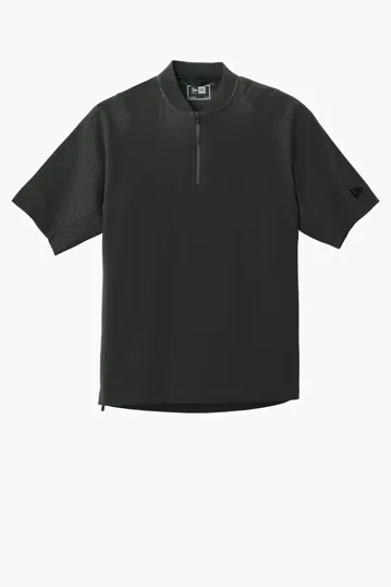 New Era Cage Short Sleeve 1/4-Zip Jacket — view 2