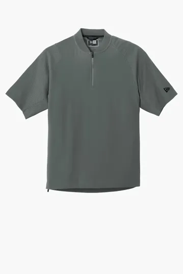 New Era Cage Short Sleeve 1/4-Zip Jacket — view 3