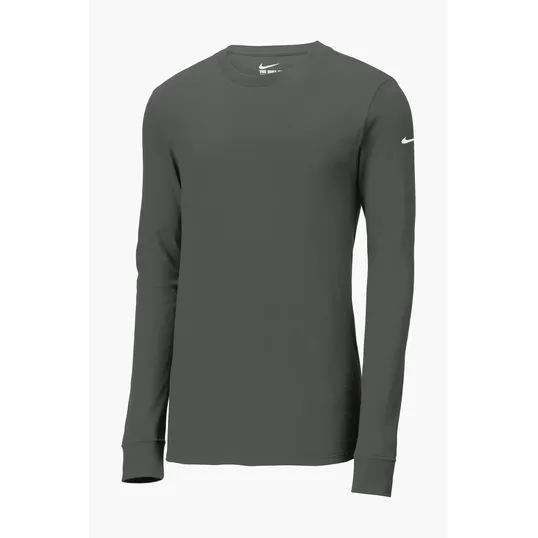 Nike Dri-FIT Cotton/Poly Long Sleeve Tee — view 2