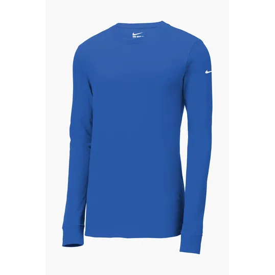 Nike Dri-FIT Cotton/Poly Long Sleeve Tee — view 5