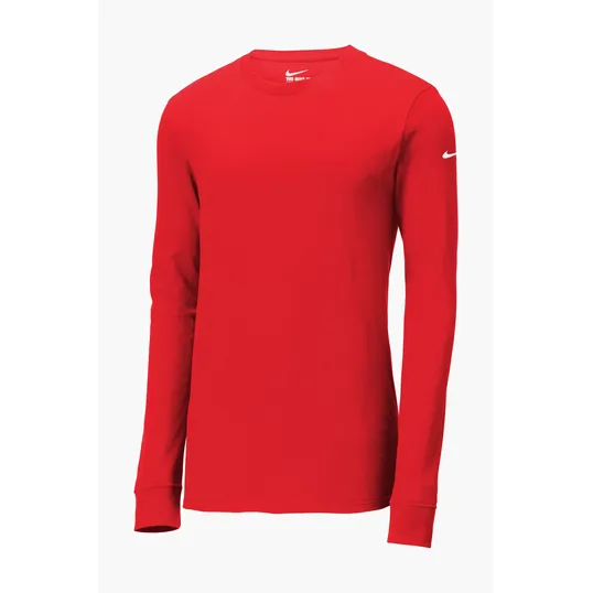 Nike Dri-FIT Cotton/Poly Long Sleeve Tee — view 6