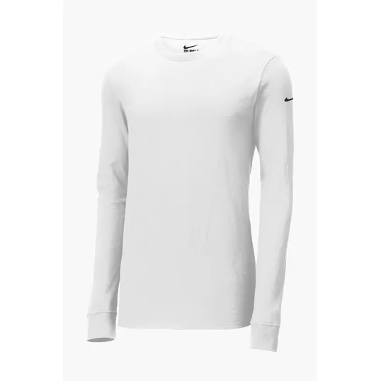 Nike Dri-FIT Cotton/Poly Long Sleeve Tee — view 7