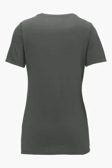 Nike Women's Dri-FIT Cotton/Poly Scoop Neck Tee — view 8