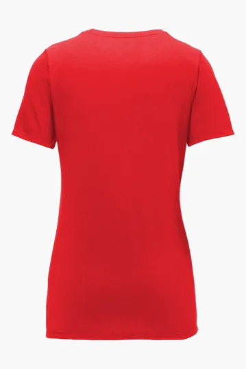 Nike Women's Dri-FIT Cotton/Poly Scoop Neck Tee — view 12