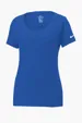 Nike Women's Dri-FIT Cotton/Poly Scoop Neck Tee — view 5
