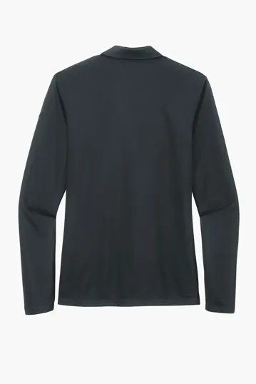 Nike Women's Dri-FIT Micro Pique 2.0 Long Sleeve Polo — view 9