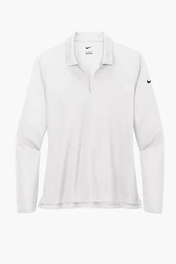 Nike Women's Dri-FIT Micro Pique 2.0 Long Sleeve Polo — view 8
