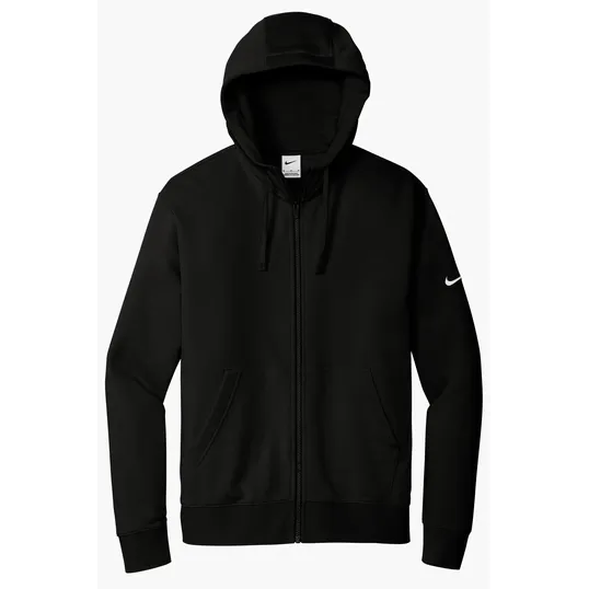 Nike Club Fleece Sleeve Swoosh Full-Zip Hoodie — view 2