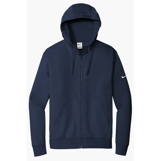 Nike Club Fleece Sleeve Swoosh Full-Zip Hoodie — view 5