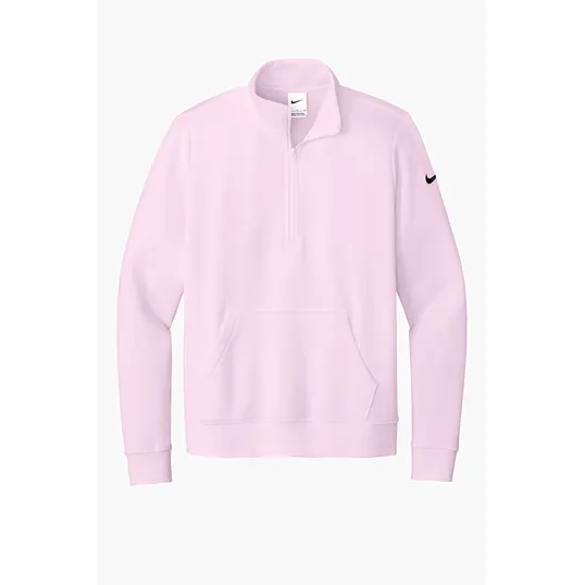 Nike Women's Club Fleece Sleeve Swoosh 1/2-Zip — view 20