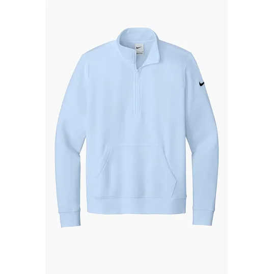 Nike Women's Club Fleece Sleeve Swoosh 1/2-Zip — view 16