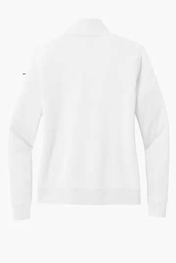 Nike Women's Club Fleece Sleeve Swoosh 1/2-Zip — view 13