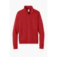 Nike Women's Club Fleece Sleeve Swoosh 1/2-Zip — view 21