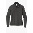 Nike Women's Club Fleece Sleeve Swoosh 1/2-Zip — view 2