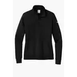 Nike Women's Club Fleece Sleeve Swoosh 1/2-Zip — view 3